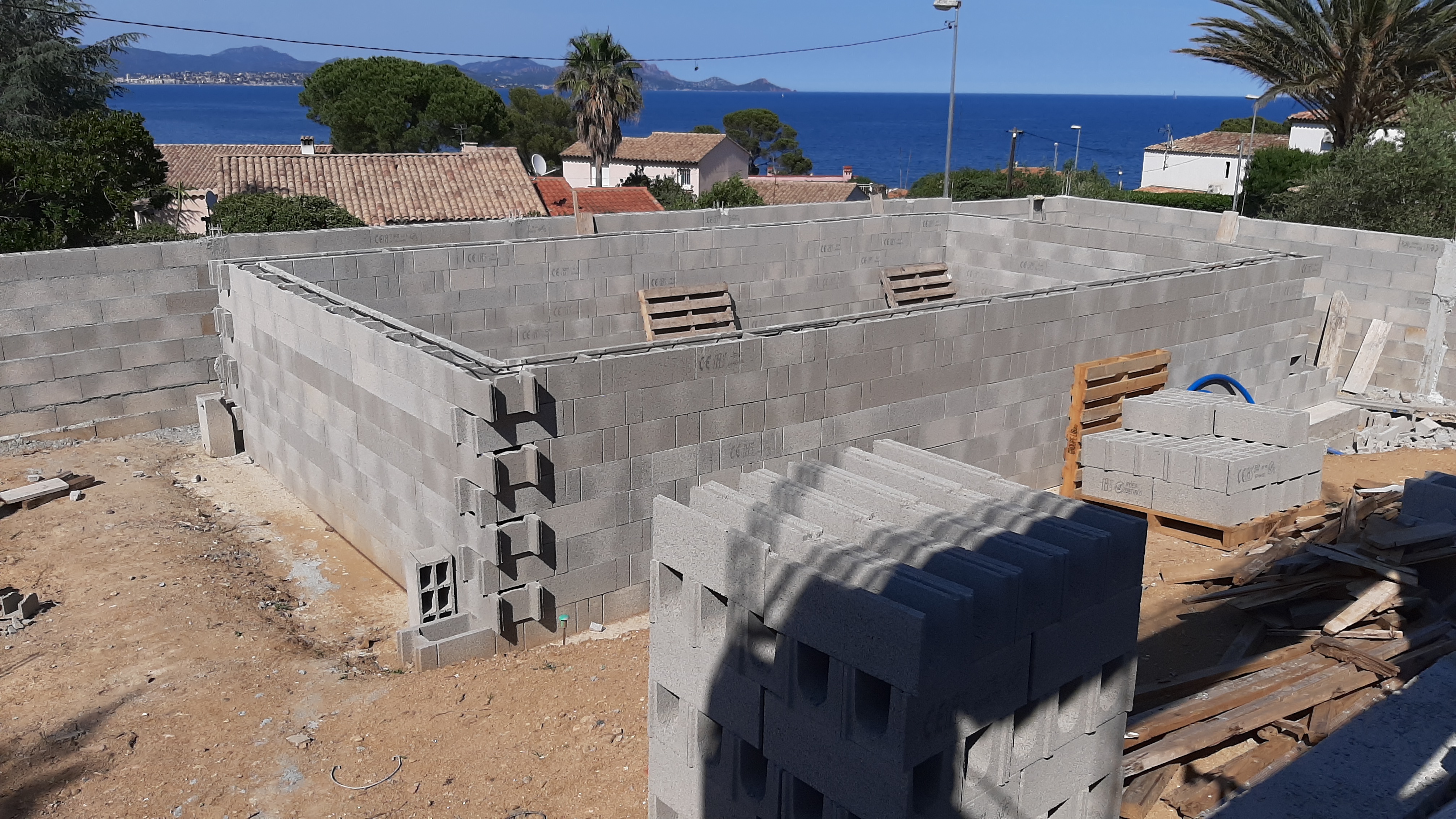 Mur de soutènement Var